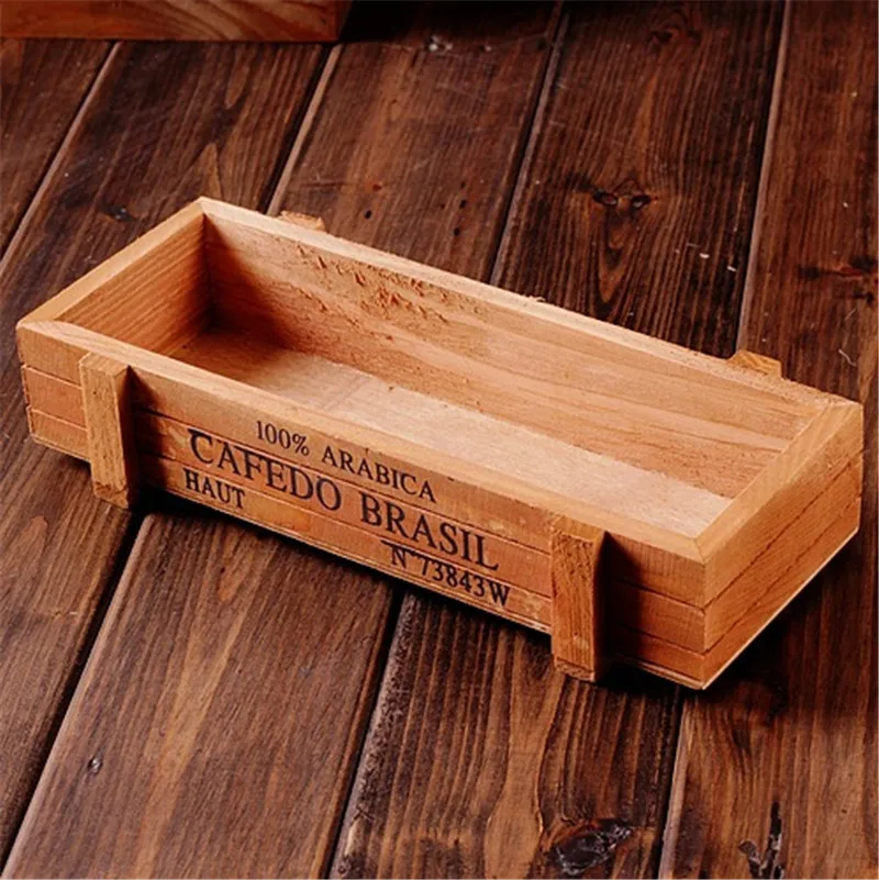 2017 деревянная коробка для хранения разного цвета креативная ручная работа Милая