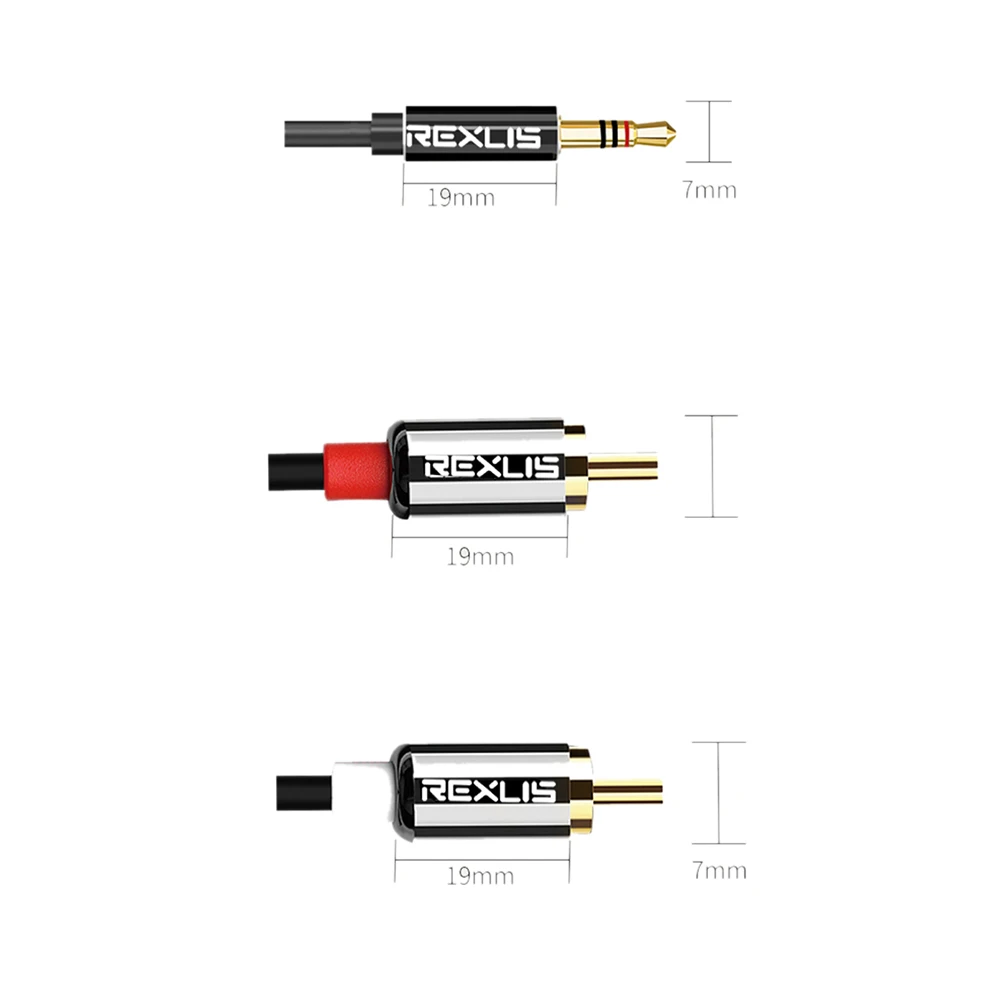 КАБЕЛЬ 2RCA RCA кабель Jack RCA аудио кинотеатр сабвуфер для Кабеля AUX домашний 3,5 мм DJ микшер RCA аудио 3,5 усилители DVD