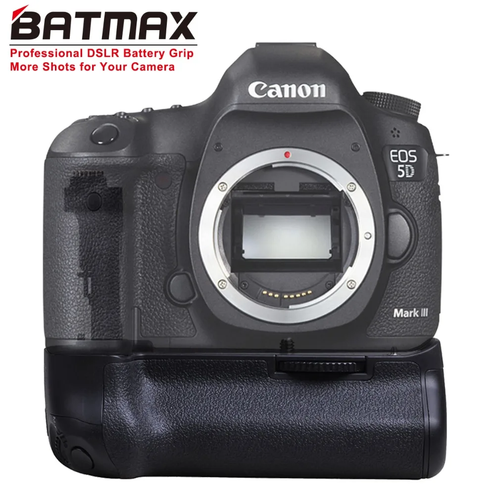 Batmax BG-E11 Батарейная ручка для цифровой однообъективной зеркальной камеры Canon EOS DSLR 5D Mark III 5diii 5D3 Камера BG-E11 BG-E11 Батарейная ручка работать с LP-E6/AA Батт