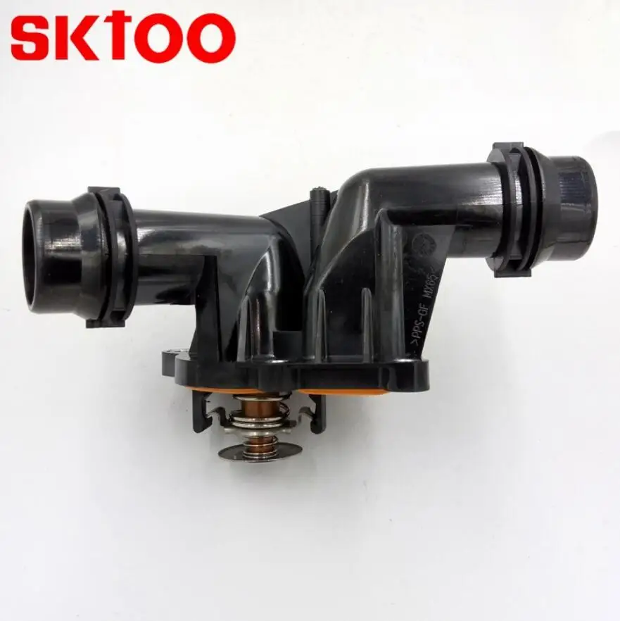 

SKTOO Auto Thermostat For BMW 3 E46 Coupe/3 Saloon/3 Touring TERRA 1153 2 247 019 11532247019 70809199 Thermostat Housing
