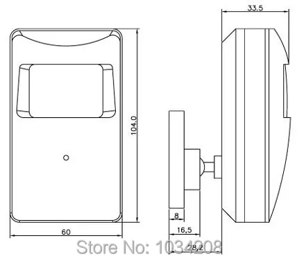 pir camera hidden