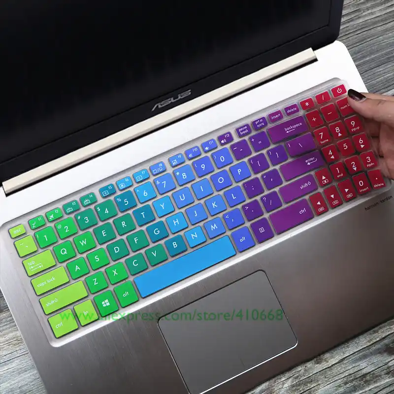15.6 inch Laptop Keyboard cover protector skin For ASUS VivoBook Pro 15