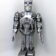 Античный Стиль Оловянные Игрушки Роботы заводные игрушки для домашний декор для детей металл ремесло MS288 робот