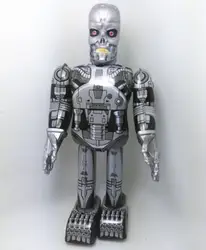 Античный Стиль Олово игрушки Роботы wind up игрушки для детей home decor металла ремесло MS288 робот