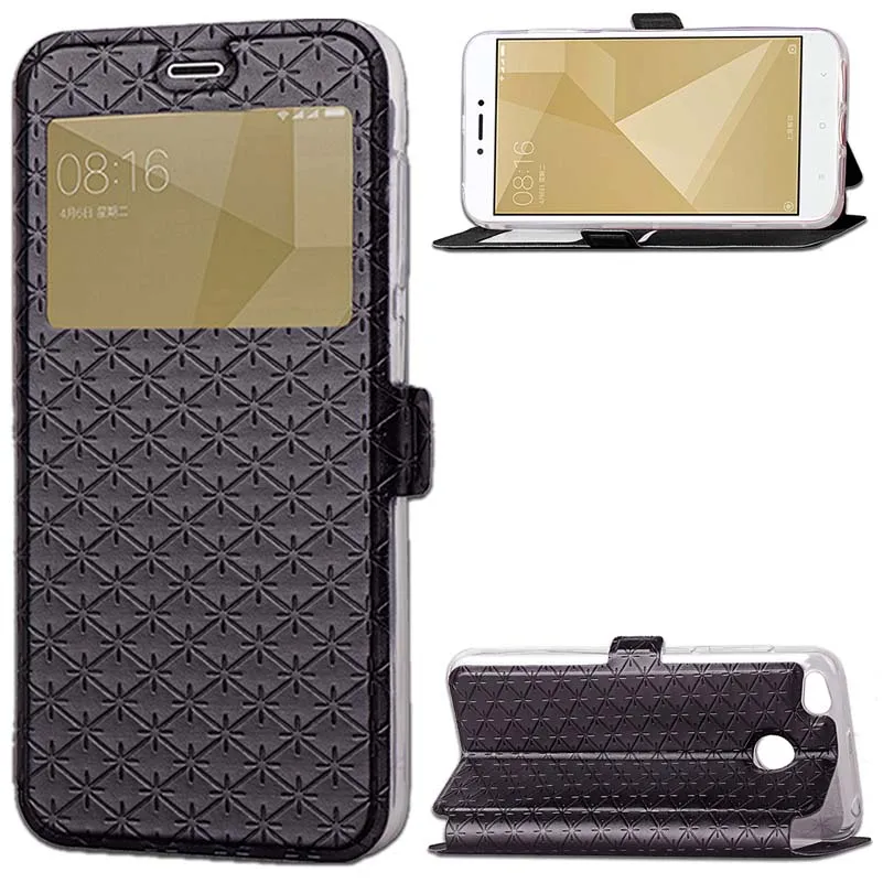 

BEFOSPEY Diamond Skin Sunshine Windows Pu Leather Phone Case For Xiaomi Redmi 4X