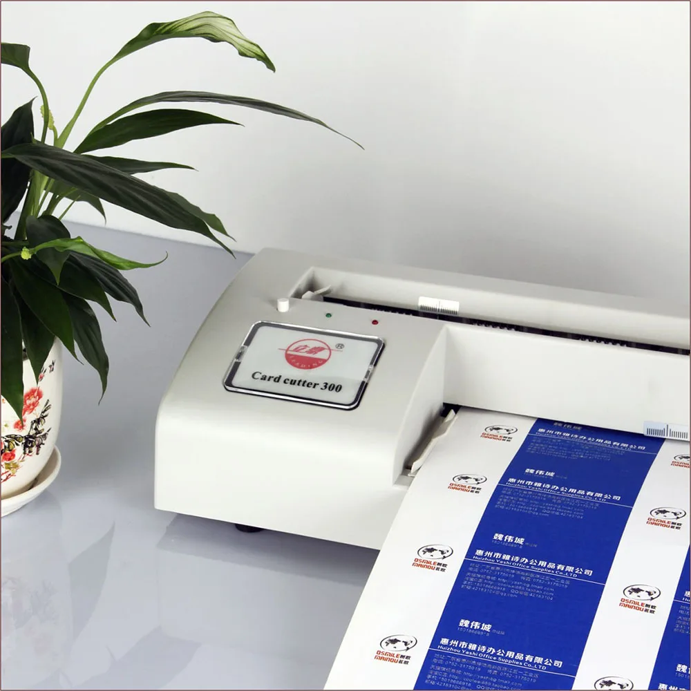 Automatic Business Card Cutter Binding machine Electric Cutter 90*54mm