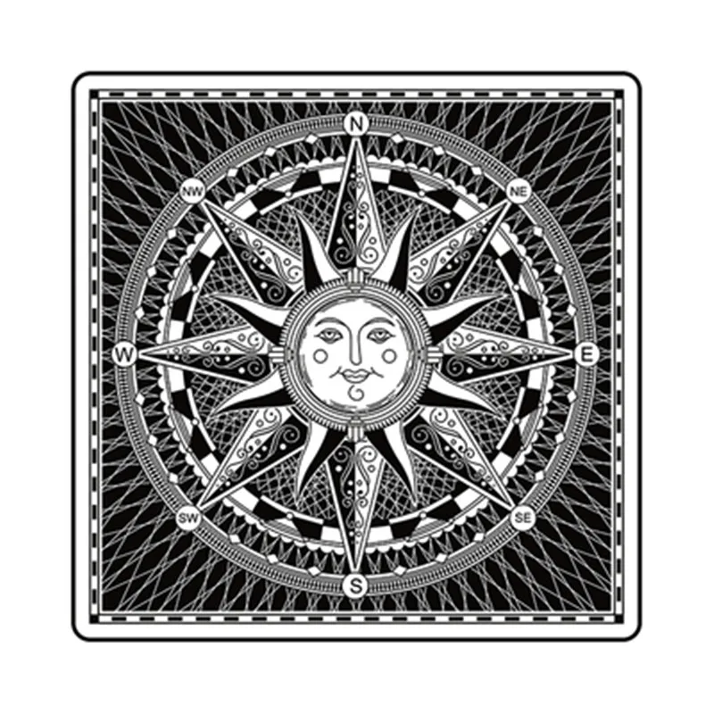  Europe Retro Sun-god Footcloth Apollo Skid Resistance Cushion Mat Decor Hallway Bedroom Living Room - 33009889931