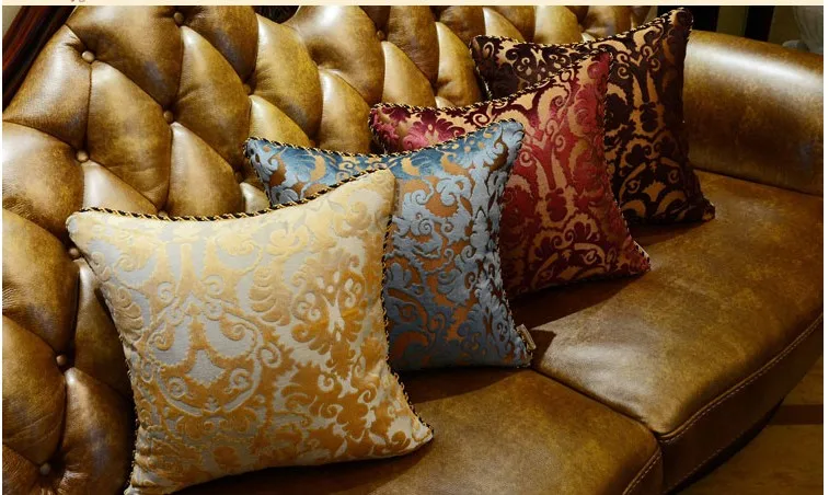 Бежевое роскошное флокированное бархатное покрытие для подушки, декоративная кофейная наволочка для подушки, домашний декор, диванные подушки 45X45 см, чехол для подушки