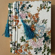 1 шт. эта ткань ручной работы Винтаж лет Клык Китай серии А5 стиль садовая ткань бежевые цветы