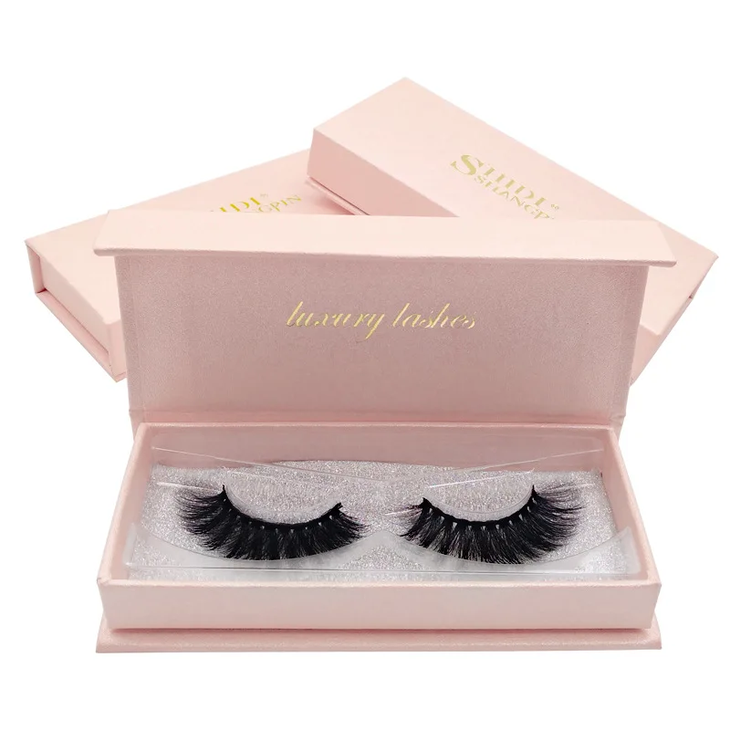 3d Mink False Lashes Natural Mink Thick False Eyelashes Extension Lashes Make Up Set Soft Nagaraku Pink Beauty Box Handmade Hot (20)