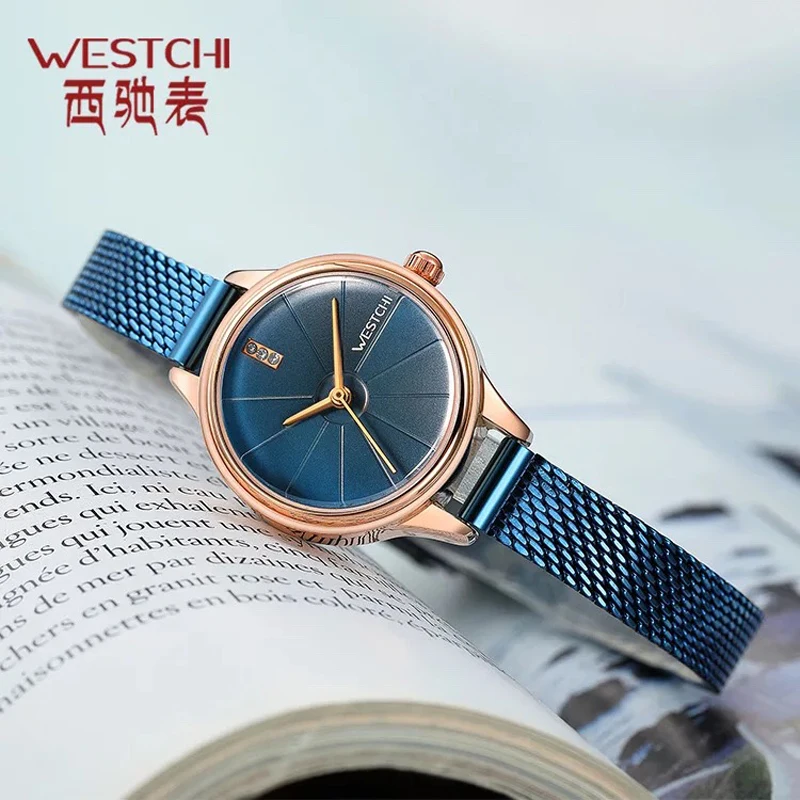 

2018 Fashion Mesh Belt Women Watches High Quality Stainless Steel Luxury Casual Clock Ladies Quartz Wrist Watch Slim Rose Gold