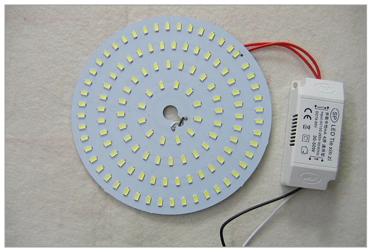 С фабрики Dia112MM SMD 5730 50 Вт с светодиодный жесткий, потолочные светильники AC180-240V светодиодный бар легкий алюминиевый plaste светодиодный светильник