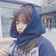 Осень-зима головные уборы Skullies Beanies Головные уборы для мужчин и женщин шерсти шапочки с шарфами вязаная шапка и шарф, набор в стиле пэчворк Цвета блок, мужские и женские бейсбольные кепки маска Шапки