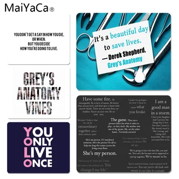 

MaiYaCa You're My Greys Anatomy High Speed New Mousepad Size for 25X29cm Gaming Mousepads