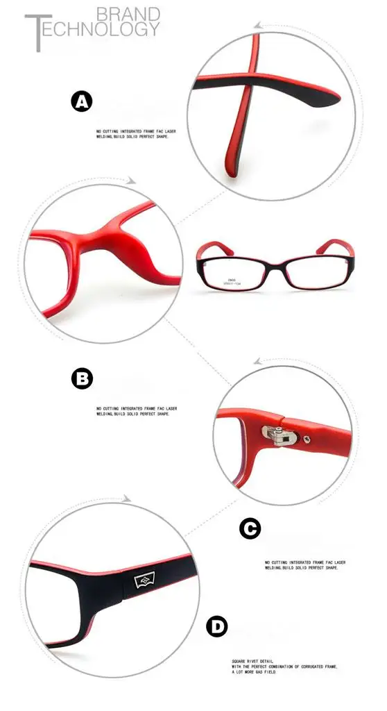 Новые детские очки против близорукости в оправе, оптические очки Rx ABLE