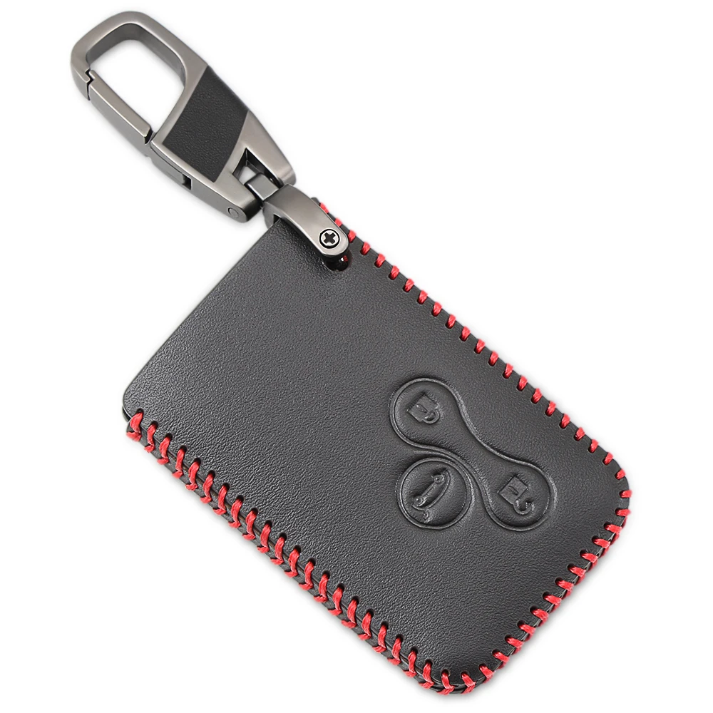 Кожаный чехол Smart Key для Renault Megan R.S. Живописный автомобильный защитный держатель