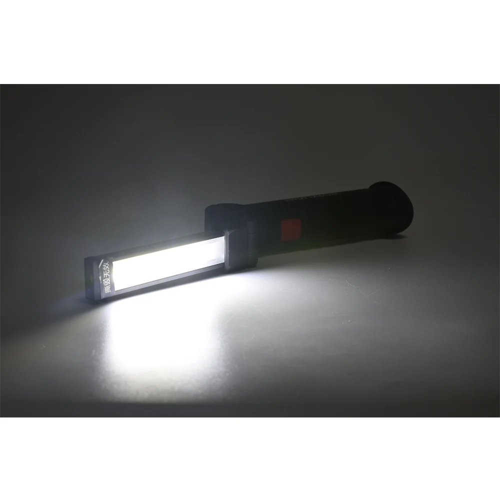 Перезаряжаемый 3 режима светодиодный Рабочий фонарь вспышка светильник фонарь USB Рабочий светильник складной фонарь на магните с подвесным крюком для Lignting