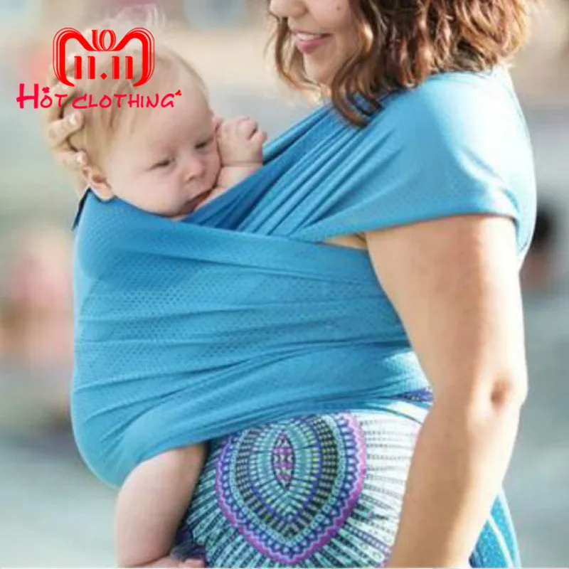 

Baby Sling Stretchy Wrap Carrier Adjustable Infant Comfortable Breathable Baby Slings Beach towel Baby Wrap Carrier New