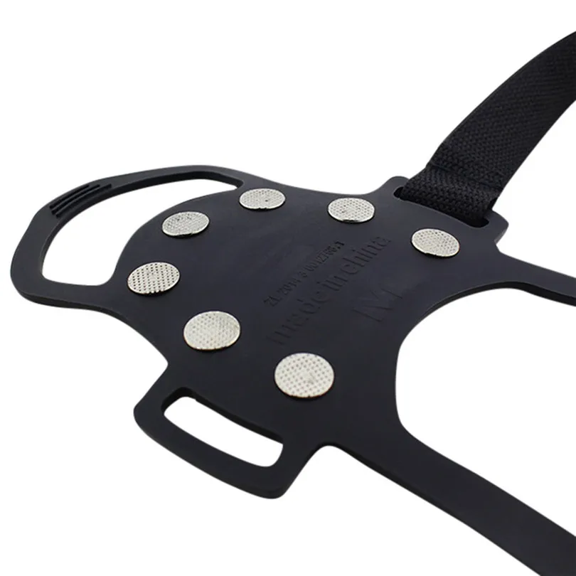 Ice Gripper Spike for Shoes Outdoor Anti Slip Climbing Snow Spikes Crampons Cleats Chain Claws Grips Boots Cover #3d20 (7)