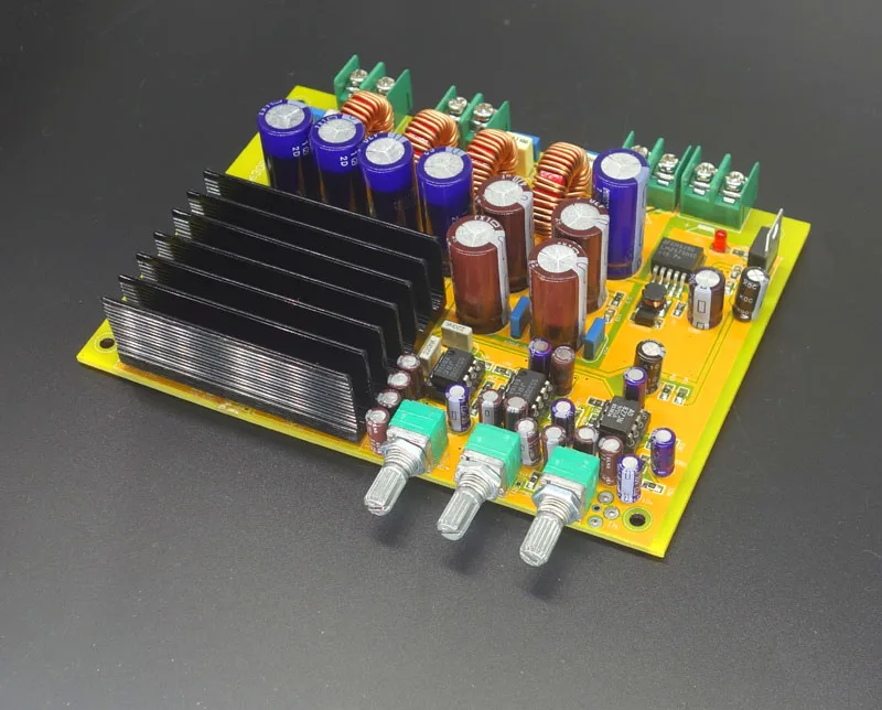 DC48V 300W + 150W TAS5630 2 1 канальный цифровой усилитель класса D плата сабвуфера|Усилители