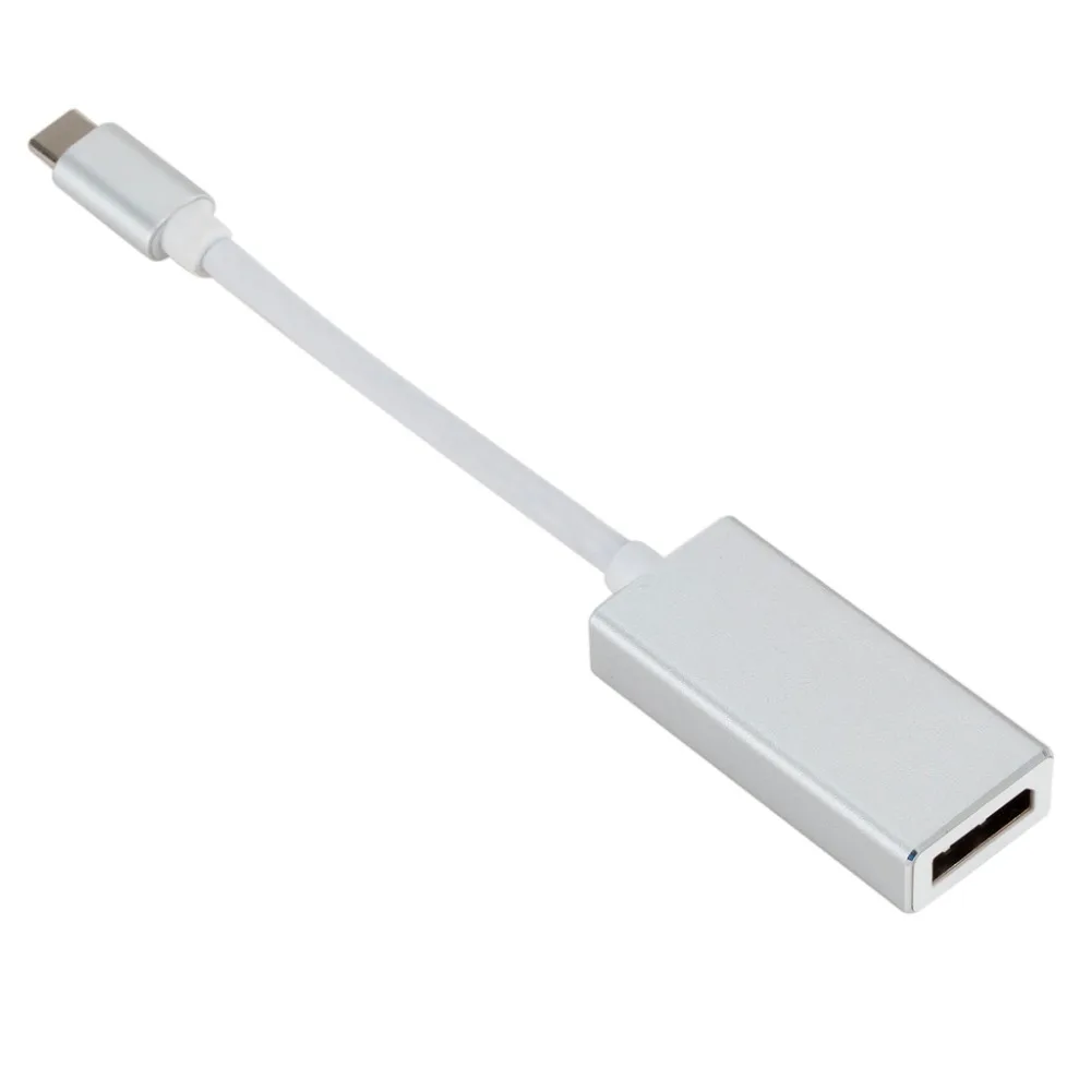 Адаптер kebidu с Type C на DisplayPort USB 3 1 в DP адаптер конвертер поддержкой 4K UHD 1080P для Macbook Pro