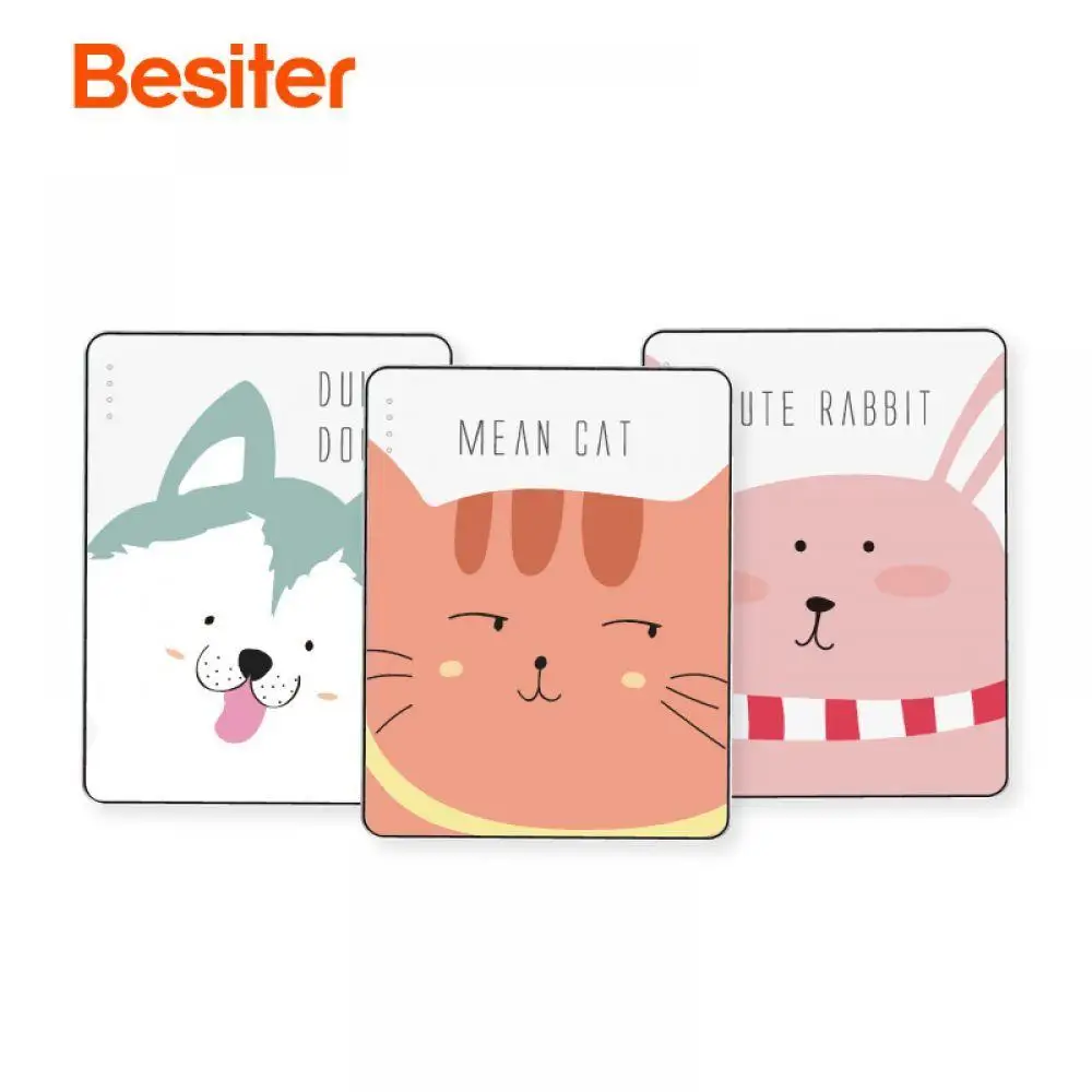 10000 mAh Large Capacity Fashion New Powerbank Output Power Bank Portable Charger External Battery for MP4 Xiaomi MI iPhone
