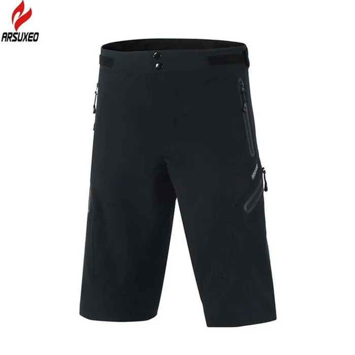 

ARSUXEO Men's Cycling Shorts Summer Breathable Outdoor Bicycle Sport Ciclismo MTB Riding Road Mountain Bike Short Trousers
