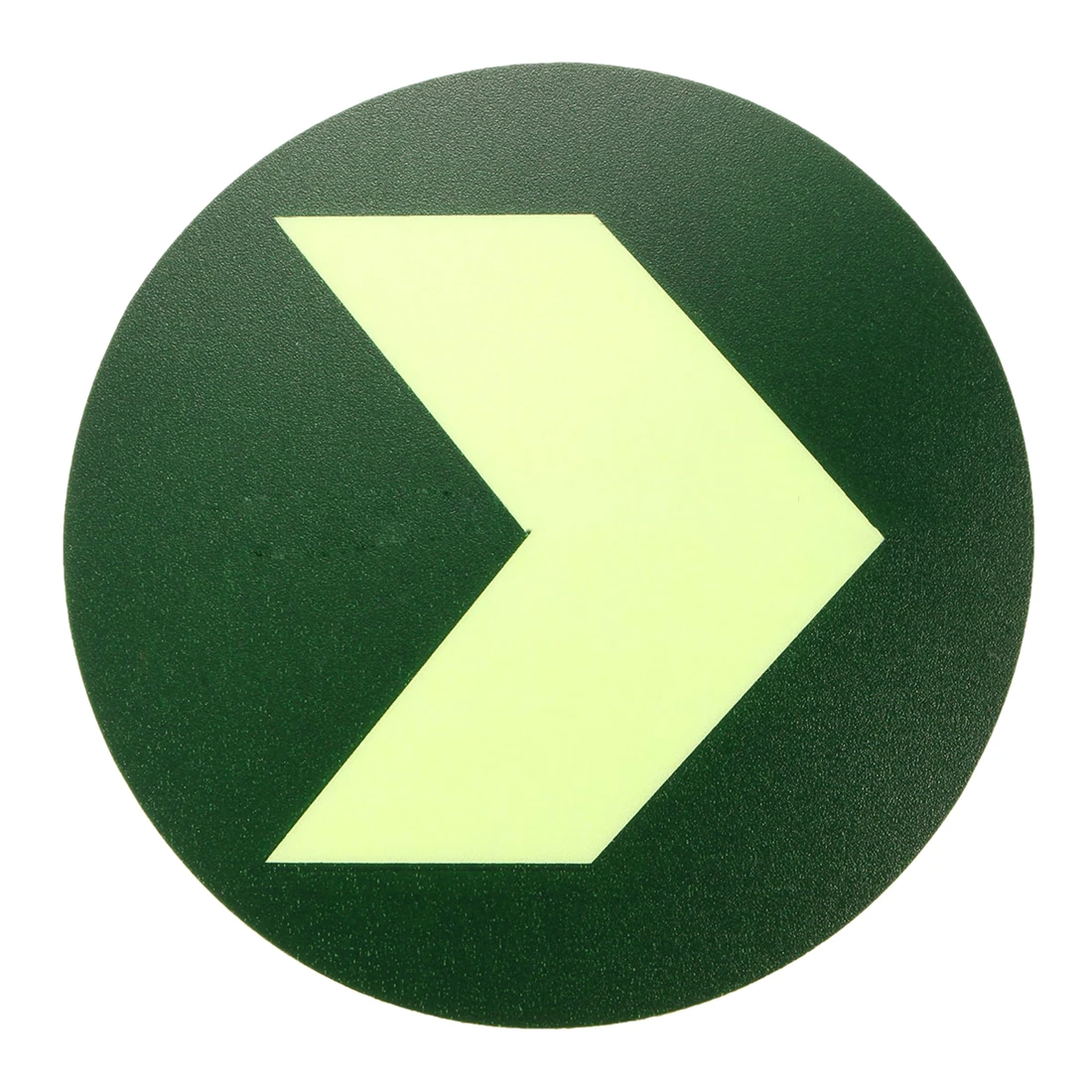 

Luminous Emergency Fire Exit to Right Warning Sign Wall Floor Sticker Safe Point