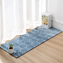 Длинный ковер, домашние коврики для двери, спальни, ванной, кухни, фойе, мультяшный коврик