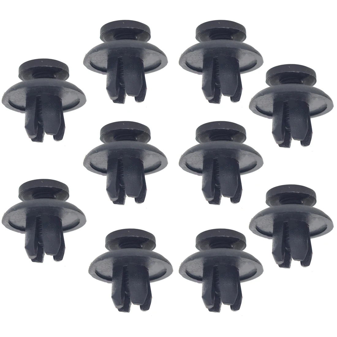 OEM 91512 SM4 003 10X New Nylon Fender Liner Clips Universal For Honda