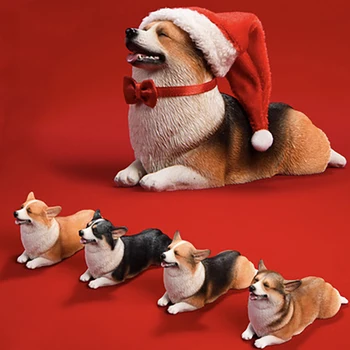 

1/6 Scale Jxk008 Animal Model High Imitation Corgi Ground Dog Pet Dog For 12' Action Figure Body Scene Accessorie