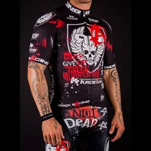 Профессиональный комплект одежды для велоспорта Team Rock Racing, футболка с коротким рукавом+ дышащие шорты, комплект одежды для велоспорта