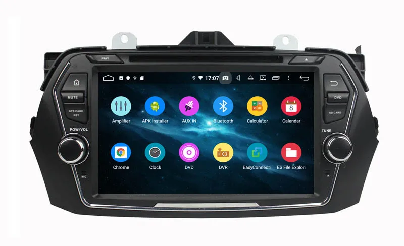 Excellent Octa core 4G RAM 64G ROM Android 9.0 Car Multimedia Player For Suzuki CIAZ 2015 2016 with gps navigation built in wifi DVR 6