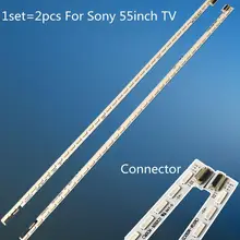 Светодиодный подсветка полосы для 55 дюймов Sony KDL-55W900A P61.P8302G001 NLAC20217L NLAC20217R