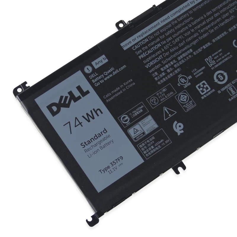 Dell канпэ вин бортовой компьютер Dell Inspiron 15 7559 7000 7557 7567 7566 5576 5577 P57F P65F 357F9 11,1 v 74wh