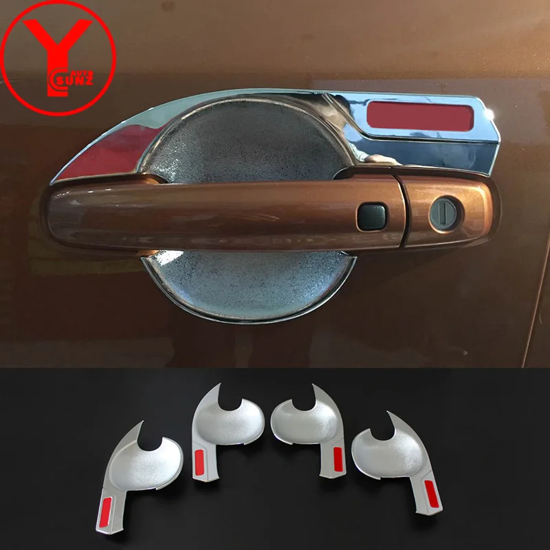 

For suzuki vitara 2016 accessories escudo chrome door handle bowl cover For suzuki vitara accessories 2018 2015 2016 2017 YCSUNZ