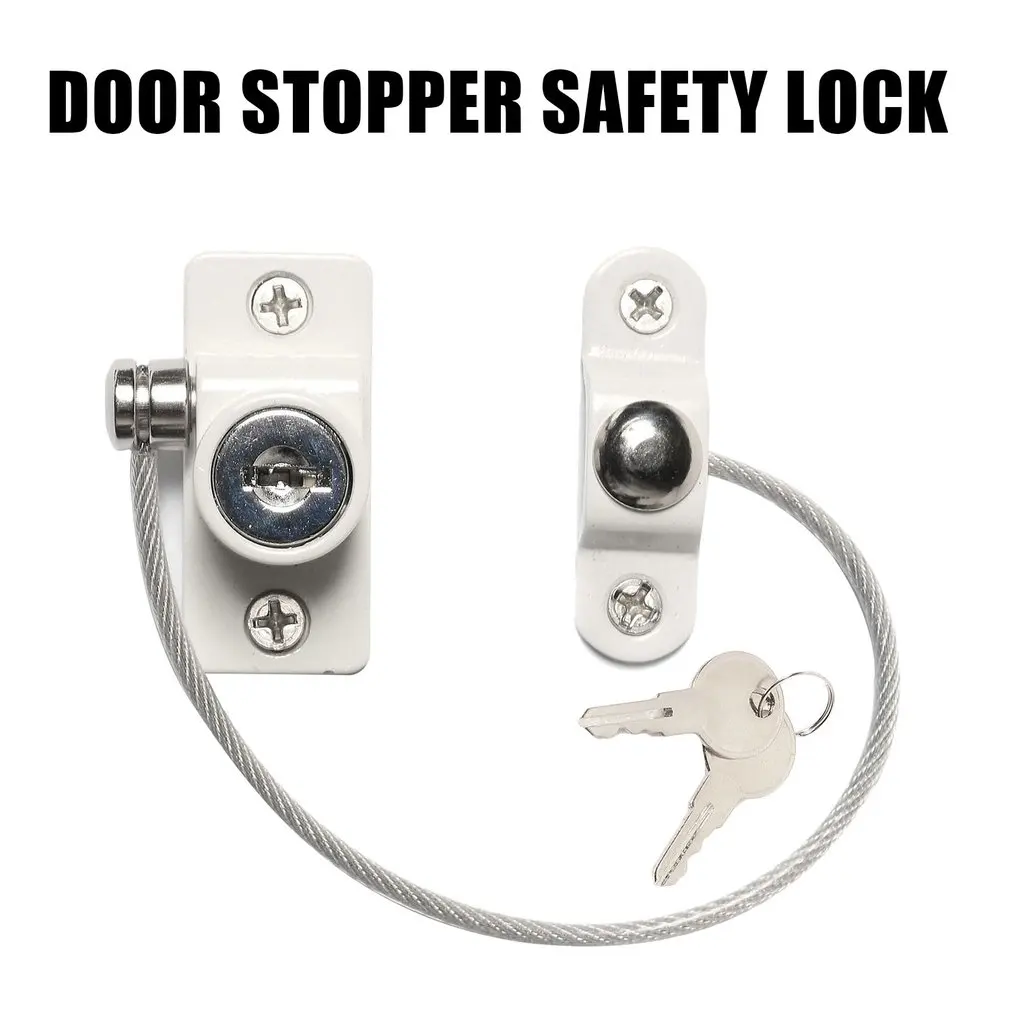 Baby Safety Locks Window Door Cable Restrictor Ventilator 2pcs Child