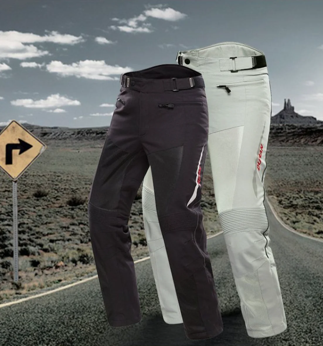 

New Men's Motorcycle Riding Air Flow protective mesh pants