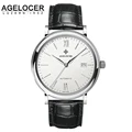 Agelocer brand Swiss AAA mechanical watches with date Jaragar Photochromic sapphires relogio masculino big dial watches