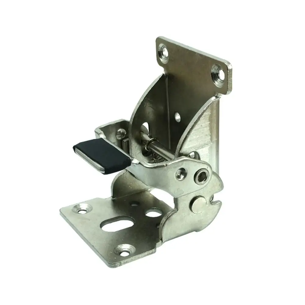  90 degree self-locking hinges RV coffee table folding hinges 180 degree folding invisible brackets 
