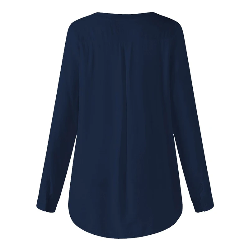 2018 S-5XL Women V-Neck Organza Long Shirts Oversized Tops Floral Embroidered Shirt Blouse White Lace Sweet Long Sleeve Blouse