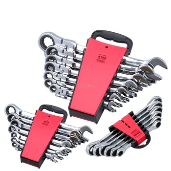 

Ratchet wrench set Rotatable Quick Wrench Kit Hand Tool Spanner Kit 14pcs 8pcs Universal hand Wrench for Car Repair Tools