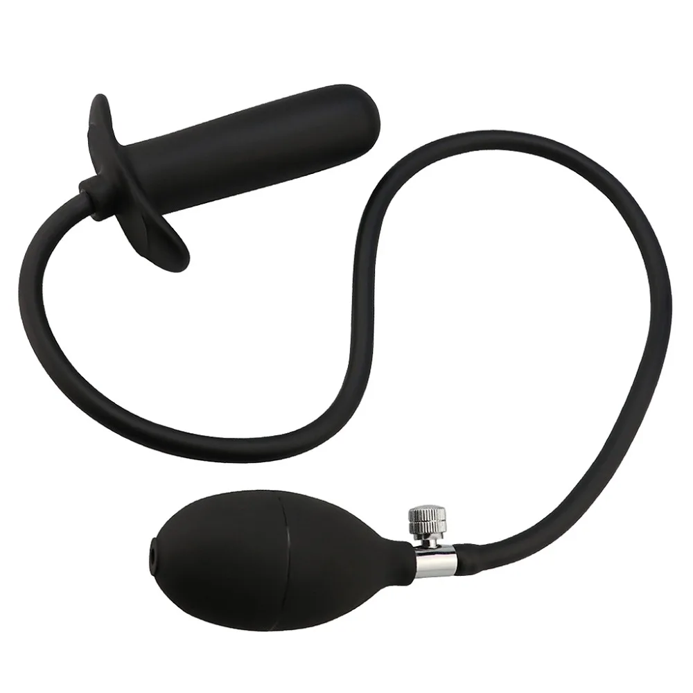 Inflatable Anal Plug With Pump Expandable Butt Plugs Prostate Massage Adult Products Health Sex Toys | Красота и здоровье
