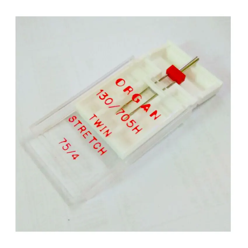 

Organ Needles 130/705H Twin needle For Stretch Knitting Fabric Domestic Sewing Machine 75/4MM Twin Needle