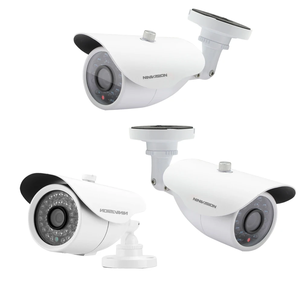 4CH 1080 P AHD CCTV DVR Системы 4 шт. CCTV белый Камера s 2,0 мегапикселя Enhanced ИК безопасности Камера Системы С 1080 P Камера ahd