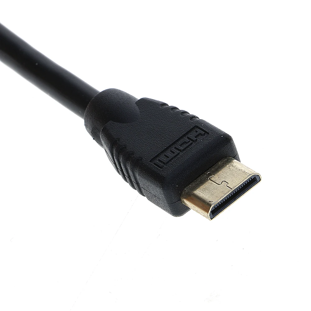 HDMI к Mini HDMI Тип C видео кабель Соединительный адаптер для ТВ HD tv DV 1080p