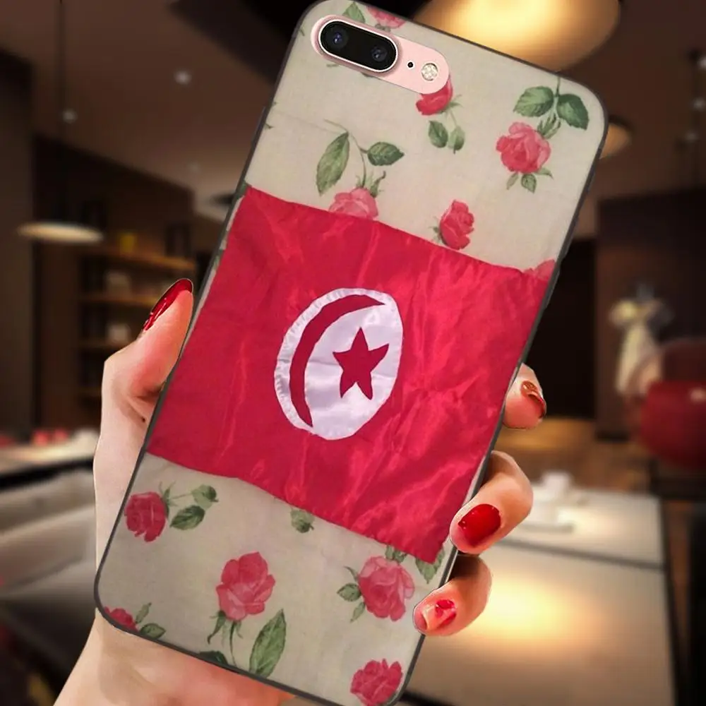 Тунис Туниса флаг Мягкий термополиуретановый чехол КРЫШКА ДЛЯ Galaxy C5 C7 J1 J2 J3 J330 J5 J6