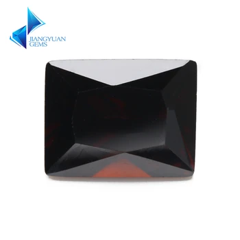 

Size 2x4~10x12mm Rectangle Shape 5A+ Coffee CZ Synthetic Gems Cubic Zirconia Stone For Jewelry