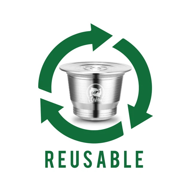 Special Offers ICafilas Stainless Steel Metal Reusable Nespresso Capsule Refillable Coffee Pods Basket for Nespresso Coffee Machine Special Offers ICafilas Stainless Steel Metal Reusable Nespresso Capsule Refillable Coffee Pods Basket for Nespresso Coffee Machine