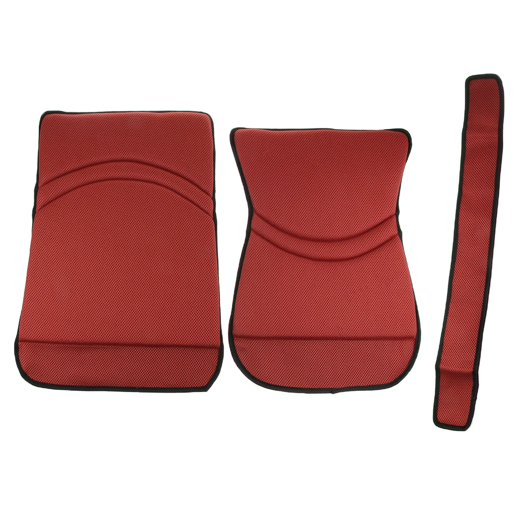 Оранжевая Ортопедическая подушка для сиденья на инвалидной коляске, поясничная Подушка для спины, поддержка копчика, подушка для снижения давления, набор подушек